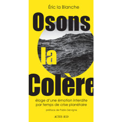 Actes Sud Osons la colère livre Essai Français Livre broché 240 pages