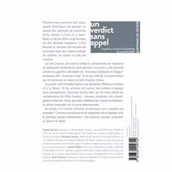 Actes Sud Un verdict sans appel livre Français Livre broché 320 pages - Vue supplémentaire 2