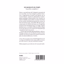 Actes Sud Les migrants du temps livre Science Fiction Français Livre broché 688 pages - Vue supplémentaire 2