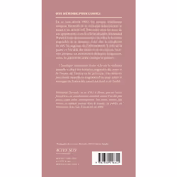 Actes Sud Une mémoire pour l'oubli livre Romance Français Livre broché 192 pages - Vue supplémentaire 2