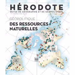 ISBN Hérodote - N° 188 Géopolitique des ressources naturelles : Le livre de Revue Hérodote, Science & nature, 224 pages