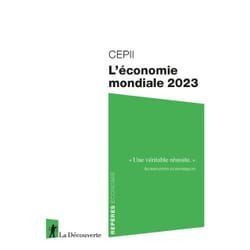 ISBN L'économie mondiale 2023 : Le livre de CEPII (Centre d&#039;études prospectives et d&#039;informations internationales)