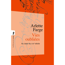 ISBN Vies oubliées - Au coeur du XVIIIe siècle : Le livre de Arlette Farge