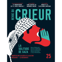 ISBN Revue du Crieur N° 25 - La solitude de Gaza : Le livre de La Découverte/Mediapart