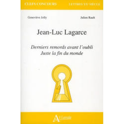 Jean-Luc Lagarce - Derniers remords avant l'oubli, juste la fin du monde (Grand format)
