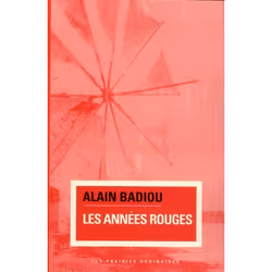 ISBN Les Annees Rouges, philosophie, Français