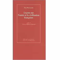ISBN Lecons Sur L'Unite Et La Civilisation Francaises, histoire, Français, Livre broché