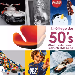 ISBN Heritage Des 50'S (L'), Art & design, Français, Livre broché