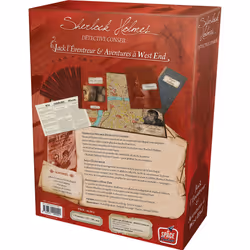 Asmodee SHERLOCK HOLMES DC : JACK L’ÉVENTREUR &amp; WEST END