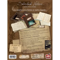 Asmodee Sherlock Holmes Détective Conseil: Meurtres De La Tamise Et Autres Enquêtes
