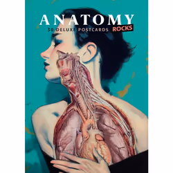 ISBN Anatomy Rocks: postcards, 24 pages