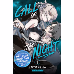 ISBN Call of the night - Tome 1 : Le livre de Kotoyama, comédies & nouvelles graphiques, 192 pages
