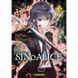 ISBN SINoALICE - Tome 3 : Le livre de Yoko Taro, Himiko, Jino, comédies & nouvelles graphiques, 192 pages