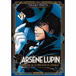 ISBN Arsène Lupin - Tome 6 : Le livre de Maurice Leblanc, Takashi Morita, comédies & nouvelles graphiques, 256 pages