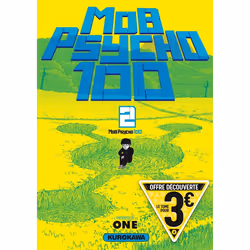 ISBN MOB Psycho 100 - Tome 2 : Le livre de One, comédies & nouvelles graphiques, 192 pages
