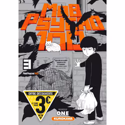 ISBN MOB Psycho 100 - Tome 3 : Le livre de One, comédies & nouvelles graphiques, 192 pages