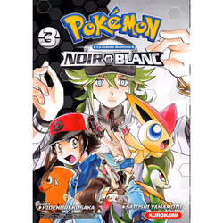 ISBN Pokémon Noir & Blanc Double - Tome 3 : Le livre de Hidenori Kusaka, Satoshi Yamamoto, comédies & nouvelles graphiques, 4 ...