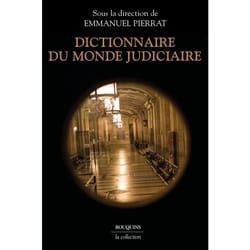 ISBN Dictionnaire du monde judiciaire : Le livre de