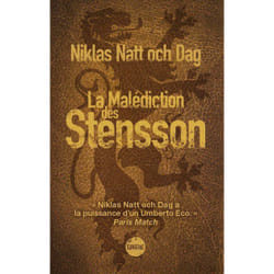 ISBN La Malédiction des Stensson : Le livre de Niklas Natt och Dag