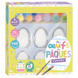 Auzou Mes oeufs de Pâques à peindre, Enfant, 19/02/2025, Multicolore, CE, Consumer Unit ou UVC unité de vente consommateur te ...