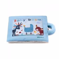 Lilliputiens Baby boom, Livre en tissu, 1,5 an(s), Polyester