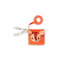 Imagier en tissu - Lilliputiens - Stella - Orange - Présence parentale obligatoire - Dès la naissance