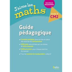 ISBN J'Aime Les Maths Cm2 - Guide Pédagogique 2017 livre