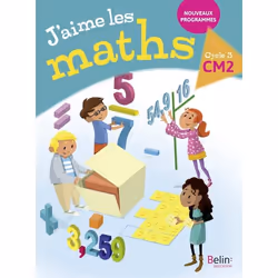 ISBN J'Aime Les Maths Cm2 - Manuel Élève 2017, 208 pages
