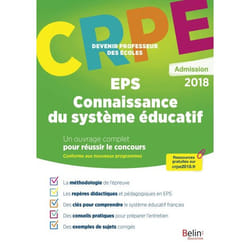 ISBN Crpe Admission Eps/Systeme Educatif livre