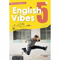 ISBN English Vibes, Manuel D'Anglais Lv1 5È Livre De L'Élève, Anglais, 168 pages