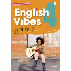 ISBN English Vibes, Manuel D'Anglais Lv1 4E Livre De L'Élève, Anglais, 168 pages