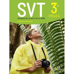 SVT 3e livre de l'élève (Relié)