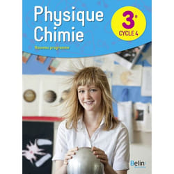 ISBN Physique Chimie 3E De L'Élève livre