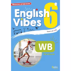 ISBN English Vibes 6E Workbook, Anglais, 144 pages