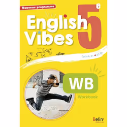 ISBN English Vibes 5E Workbook, Anglais, 144 pages