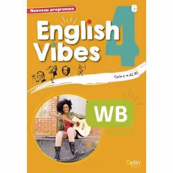 ISBN English Vibes 4E Workbook, Anglais, 144 pages