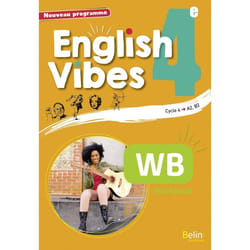 English Vibes 4e workbook (Broché)
