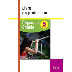 ISBN Physique Chimie 5E Du Professeur livre