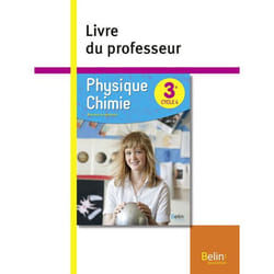 Physique chimie 3e livre du professeur (Broché)