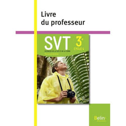 ISBN Svt 3E Du Professeur livre
