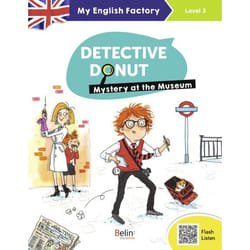 My English Factory - Detective Donut 1. Mystery at the Museum (Level 3) (Broché)
