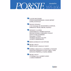 ISBN Po&sie 165-166, Littérature, Français