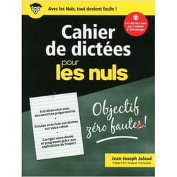 Cahier de dictées Pour les Nuls (Broché)