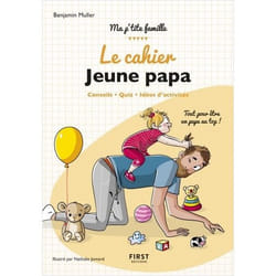 Le cahier Jeune papa (Broché)