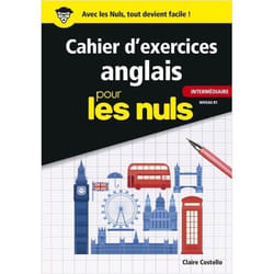 Cahier d'exercices anglais intermédiaire pour les Nuls (Broché)