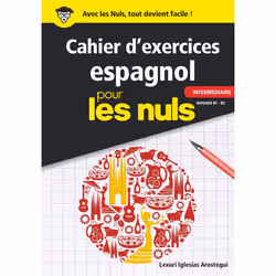 ISBN Cahier d'exercices espagnol intermédiaire pour les Nuls : Le livre de Lexuri Iglesias, Science & nature, 192 pages