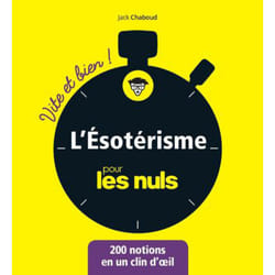 ISBN L'ésotérisme Vite et bien pour les Nuls : Le livre de Jack Chaboud