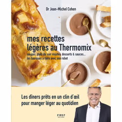 ISBN Mes recettes légères au Thermomix : Le livre de Jean-Michel Cohen, 256 pages