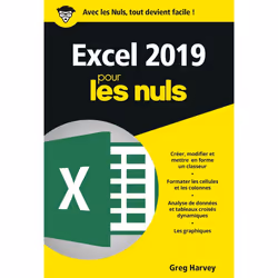 ISBN Excel 2019 Poche pour les Nuls : Le livre de Greg Harvey, Computer science, 336 pages