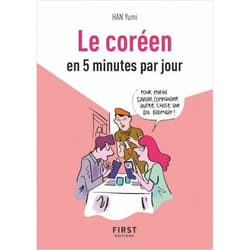 Petit Livre de - Coréen en 5 mn par jour (Broché)
